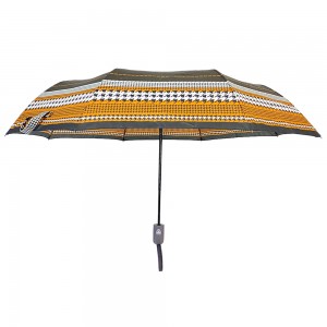 Ovida 3접이식 반자동 맞춤형 작은 짧은 디자인 레이디 패션 우산