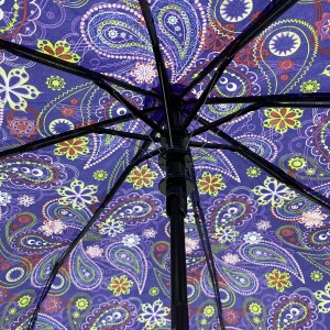 Ovida 3 taitettava kannettava automaattinen sateenvarjo taittuva kukka-muokattu muotoilu