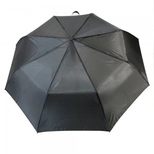 OVIDA paraguas plegable de 3 paraguas semiautomático paraguas portátil para actividades al aire libre