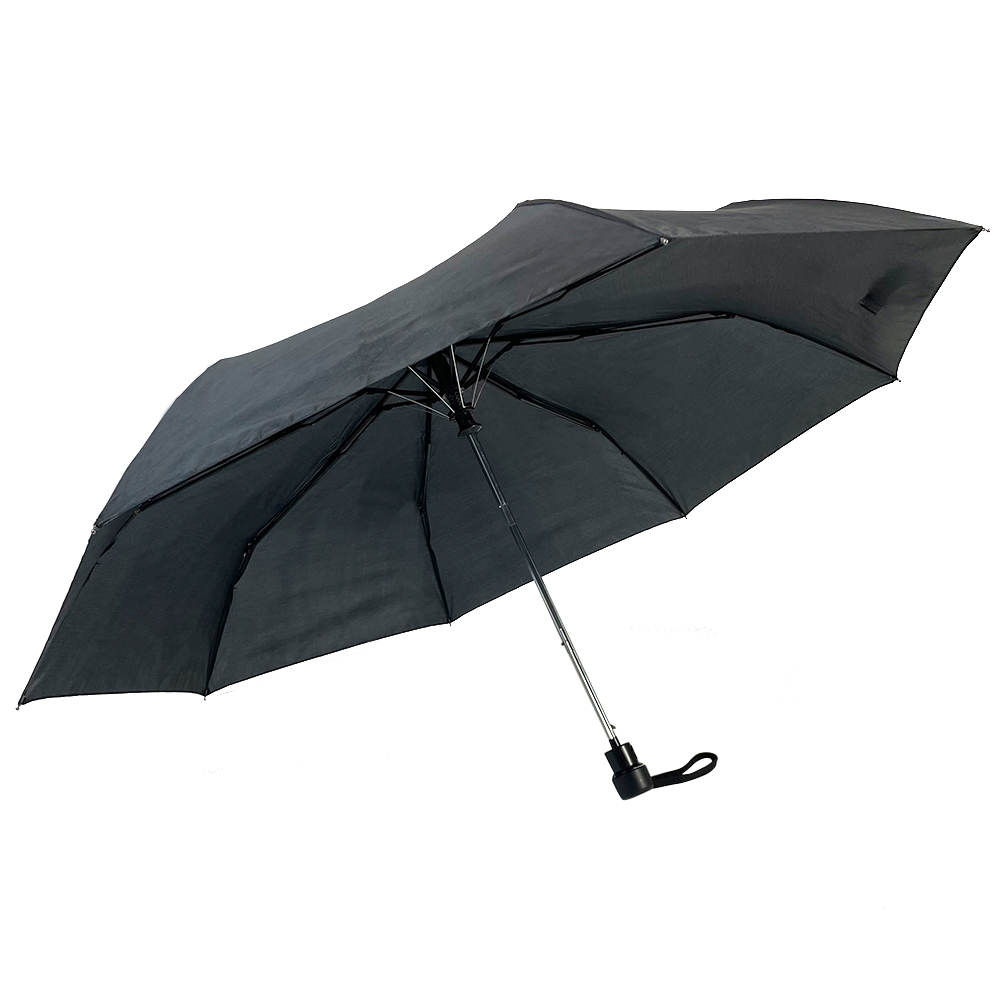 OVIDA 3-folding Umbrella Semi-auto Open Umbrella Portable Umbrella Para sa Outdoor Activity