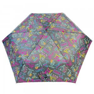 اویڈا تھری فولڈنگ آٹو اوپن آٹو بند ونڈ پروف چھ پسلیاں سپر لائٹ ایلومینیم چھتری