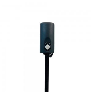 Ovida Cumpărați în vrac mâner din cauciuc umbrelă de soare automată de designer personalizată compactă ploaie automată rezistentă la vânt 3 umbrelă pliabilă