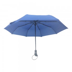 Ovida OEM şemsiye üretimi otomatik 3 aile için katlanabilir şemsiye rüzgar geçirmez su geçirmez için özel tasarım net desen ile