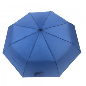 Ovida OEM şemsiye üretimi otomatik 3 aile için katlanabilir şemsiye rüzgar geçirmez su geçirmez için özel tasarım net desen ile