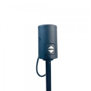 Ovida Üç katlanır Otomatik Açılır Otomatik Kapanır Mini Rüzgar Geçirmez Süper Hafif Siyah Kaplama Şemsiye