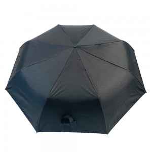 Ovida mini ombrello automatico aperto tre ombrelli pieghevoli per i viaggi gratuiti a mano borse ombrello ombrello per 8 pannelli con design di logo personalizzato