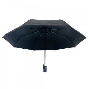 Ovida mini umbrella auto open three folding umbrella for travel free to hand umbrella bags umbrella for 8 panel with custom logo design