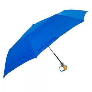 Ovida 세 배 자동 열기 자동 닫기 방풍 자수 우산