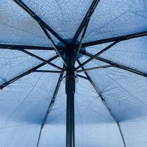 Ovida Üç Katlı Otomatik Açılır Otomatik Kapanır Rüzgar Geçirmez Promosyon Şemsiye