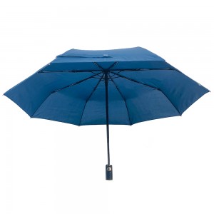 Ovida 23인치 8 패널 비오는 날을 위한 고품질 명주 패브릭 소형 우산이 있는 슈퍼 방수 접이식 우산 새로운 디자인 핸들