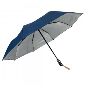 Ovida 고품질 OEM 도매 UV 보호 설명서 로고 접는 우산이 있는 8k 맞춤 우산 열기