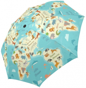 Ovida Factory Novo deseño personalizado promocional personalizado protector UV choiva paraguas plegable impermeable Mini lindo paraugas de viaxe lixeiro plegable compacto