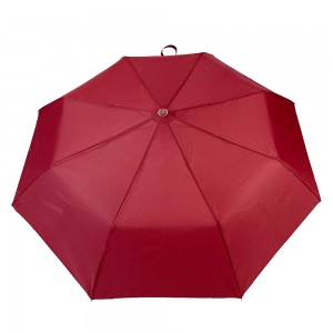 Ovida прилагоден на големо евтини UV уникатен компактен 3 преклопен мини подарок автоматски ветроупорен патувачки чадор дожд