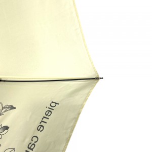 Ovida Самая дешевая рекламная реклама 3 складных зонта Индивидуальный дизайн розы Китай оптом Дождевой зонт Мини-зонтики