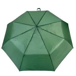 Ovida 3 Vikbart automatiskt vindtätt paraply Färgglada rutiga tygtryck anpassade regnparaply