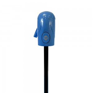 Ovida Venda a l'engròs personalitzada UV únic logotip de nom personal Compacte 3 Mini regal plegable Paraigua de pluja de viatge a prova de vent automàtic