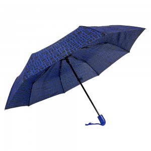 Ovida Fashion Sun Paraply Upf50+ Professionellt anti-UV damparaply 3-vikt paraply Autoöppna och stäng smart paraply