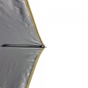 Ovida 8 Ribs Light Weight Fashion Aluminium Automatic Three Fold Umbrella for Wholesale Umbrella di prutezzione UV
