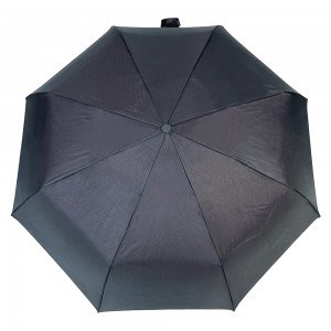 OVIDA 3-folding Umbrella Double Layer Fabric Folslein automatyske Umbrella High Quality