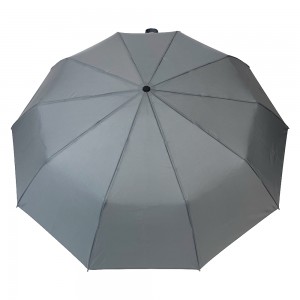 Ovida 25inch ukuthengisa okuzenzela usetyenziso ILogo Printing Foldable Automatic Umbrella strong Wind resistance Sell Auto Open 3 Folding Umbrella