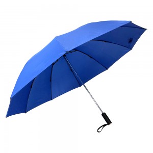 Ovida Femmes Hommes Auto Open Coupe-Vent bleu Pluie Parapluie Grande Taille En Plein Air Voyage D'affaires Bloc De Soleil Parasol Automatique Parapluie Pliant