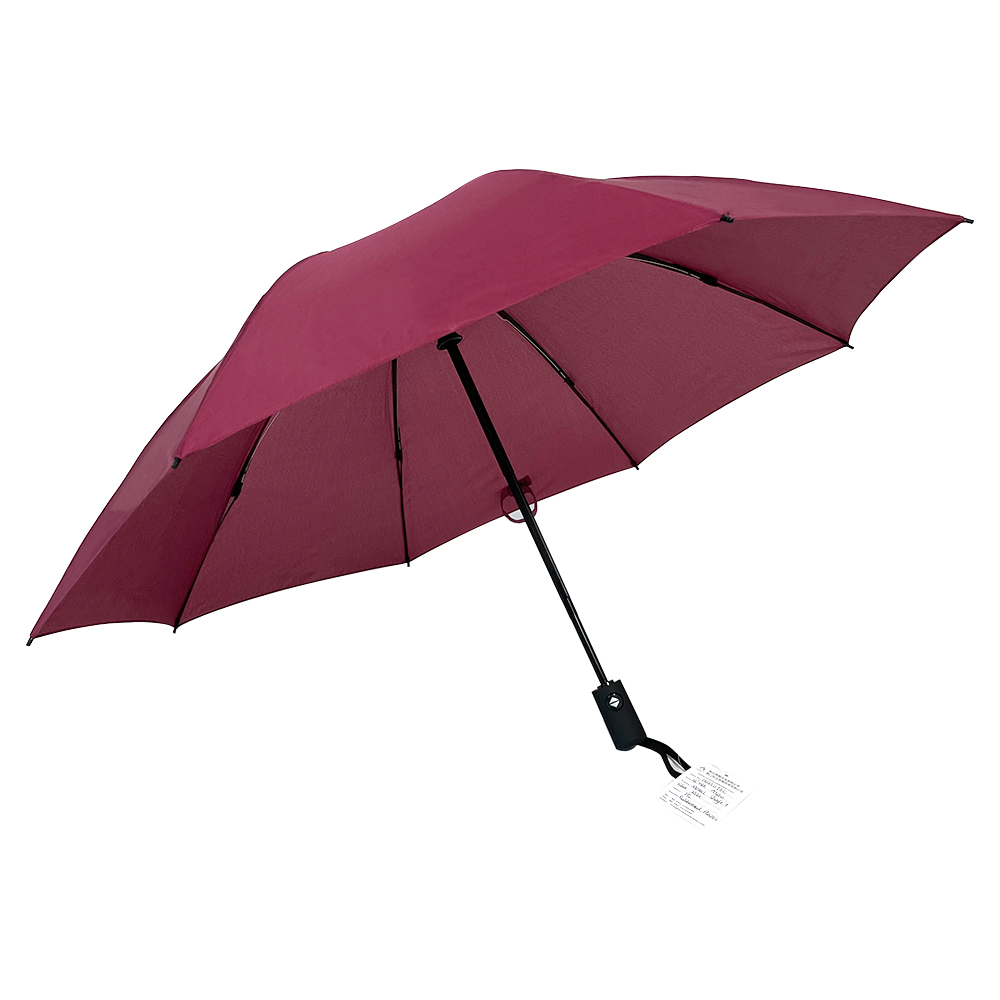 Ovida Own Brand Logo Custom 23inch 8 Ribs Reverse Folding Multi-functional Sunshade & Rain Red Car Umbrella Automatic