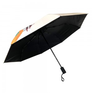 Guarda-chuva de 3 dobras Ovida Atacado guarda-chuva de estilo chinês para promoção