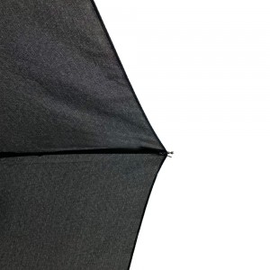 Is féidir Fabraic Umbrella Pongee 3-fhillte Ovida a Lógó Umbrella Cur Chun Cinn Saincheaptha