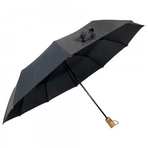 Guarda-chuva dobrável Ovida 23 polegadas 10 ribs Guarda-chuva grande dobrável Super à prova de vento