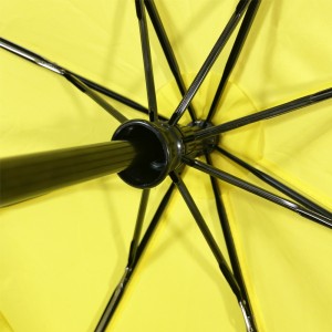 Ovida 3-folding Umbrella Double Layer Fabric Pò esse Logo Personalizatu Umbrella Promozione