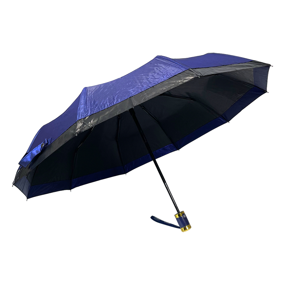 Ovida 23 инча 10 ребра Голям размер персонализиран чадър Двуслоен луксозен чадър на едро