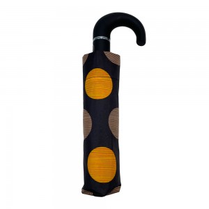 El paraguas plegable de la manija de la forma de J del modelo de punto del paraguas de OVIDA 3 se puede personalizar diseño