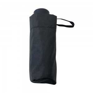 Ovida ຂາຍຮ້ອນຄຸນນະພາບສູງ custom magic flower printing black uv coating mini five folding sun umbrella