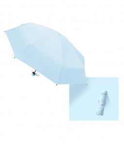 Ovida 2021 Wanita Kompak Hujan Paraguas Persil Keren 5 Kali Lipat Saku Mini Lipat Hadiah Promosi Kustom Cetak dengan Harga Murah Kapsul Payung
