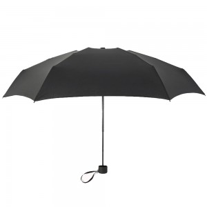 Ovida Compact Rain Paraguas Parapluie Sombrellas 5-fhillte Mini Pocket Folding Brosnachadh tiodhlac clò-bhualadh àbhaisteach saor Capsule Umbrella
