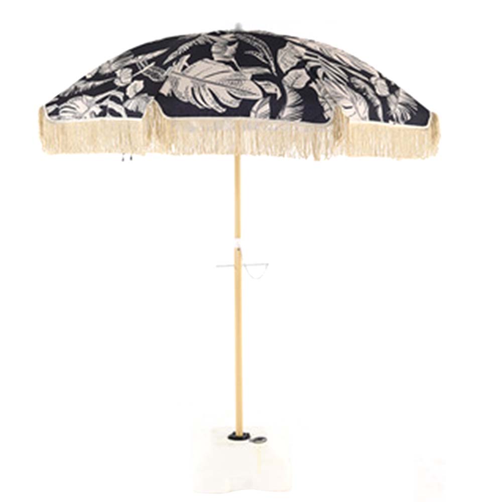 „Ovida“ baseino sodo lauko skėtis „Tassel“ paplūdimio skėtis Medienos tapyba sodo skėtis lauko baldai