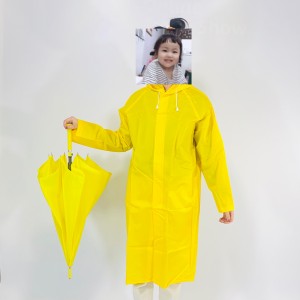 Ovida Raincoat Pongee Material පිරිමි කාන්තා එළිමහන් ජලය කාන්දු නොවන යුනිසෙක්ස් තොග මිල අභිරුචි මෝස්තරය Rain Coat Poncho Hot Sale