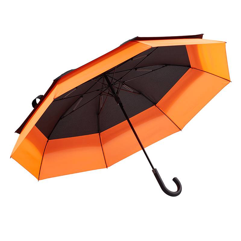 مظلة أوتوماتيكية متعددة الألوان مقاومة للعاصفة 360 عصا قابلة للتمدد