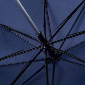 Алуминий чадър с автоматична дръжка с кука с правилна извивка