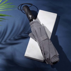 Ovida tedarikçisi satılık şemsiyeler Özel Logo 23 inç 8 kaburga logolu 3 katlanır Otomatik katlanır Şemsiye güneş şemsiyeleri Yansıtan