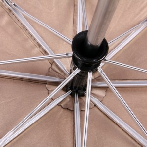 Ombrello pieghevole OVIDA da 21 pollici 8 stecche 3 pieghevoli con manico speciale a forma di teschio
