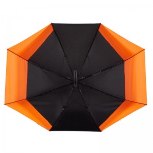 Ovida szélálló nagy méretű kétrétegű kínai új kreatív hátizsák, kihúzható sztreccs esernyő