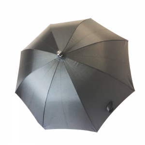Ovida, superventas, bastón de paraguas personalizado con tapa antideslizante, bastón de paraguas de colores rojo y negro, bastón para caminar para mujeres y hombres