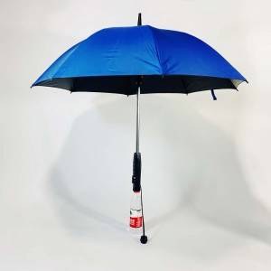 Deštník s rozprašovačem vody s ventilátorem a rozprašovačem Deštník s ventilátorem na opalování