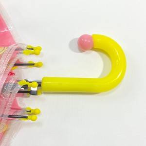 Automatikusan nyíló PVC buborékos műanyag átlátszó esernyő
