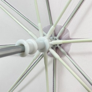 OVIDA ミニ 3D 子供傘マニュアルオープンカスタム紫猫デザイン子供傘