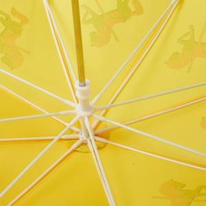 محفوظ دستی افتتاحی چائلڈ کارٹن لوگو پرنٹنگ رنگ تبدیل کرنے والی بچوں کی چھتری