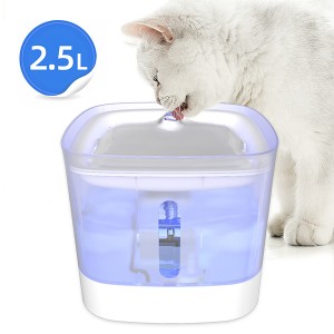 2L موزع مياه أوتوماتيكي للكلاب ، نافورة مياه شرب من Cat مع مرشحات بديلة SPD2100