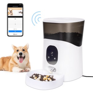 Wi-Fi/ BLE Intelligenter Futterautomat für Haustiere 2200-WB-TY