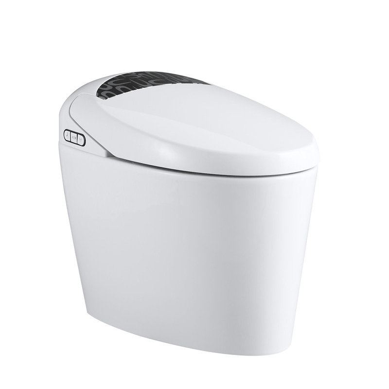 Smart Toilet, Bidet Toilet, One Piece Toilet with Auto Open/Close Lid, Auto Dual Flush, Heat Seat, Warm Water and Dry. Featured Image
